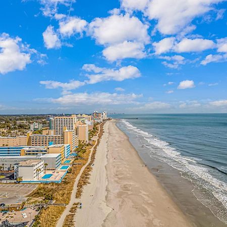 Ocean Front Studio With Panoramic Views! Palace Resort 1001 Myrtle Beach Exterior foto