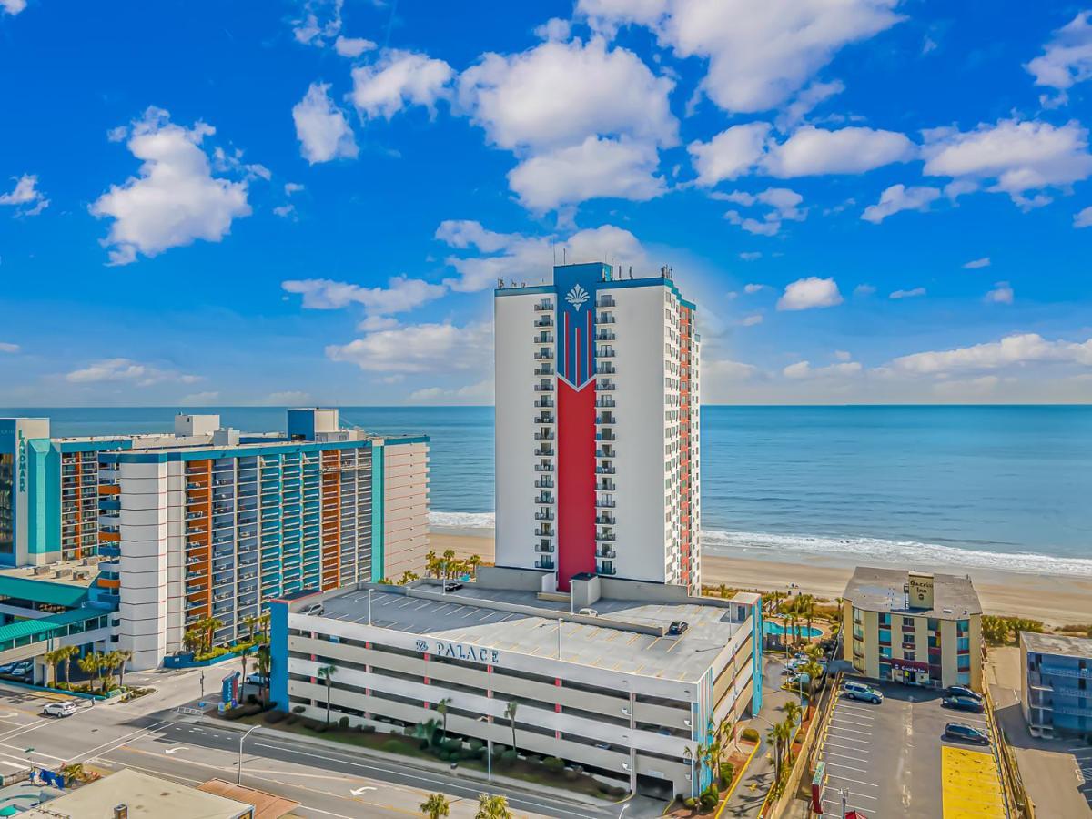 Ocean Front Studio With Panoramic Views! Palace Resort 1001 Myrtle Beach Exterior foto