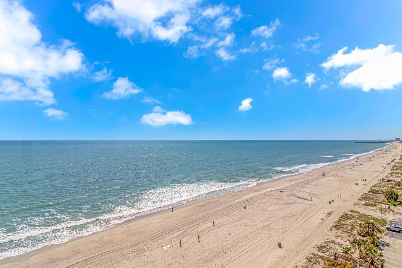 Ocean Front Studio With Panoramic Views! Palace Resort 1001 Myrtle Beach Exterior foto
